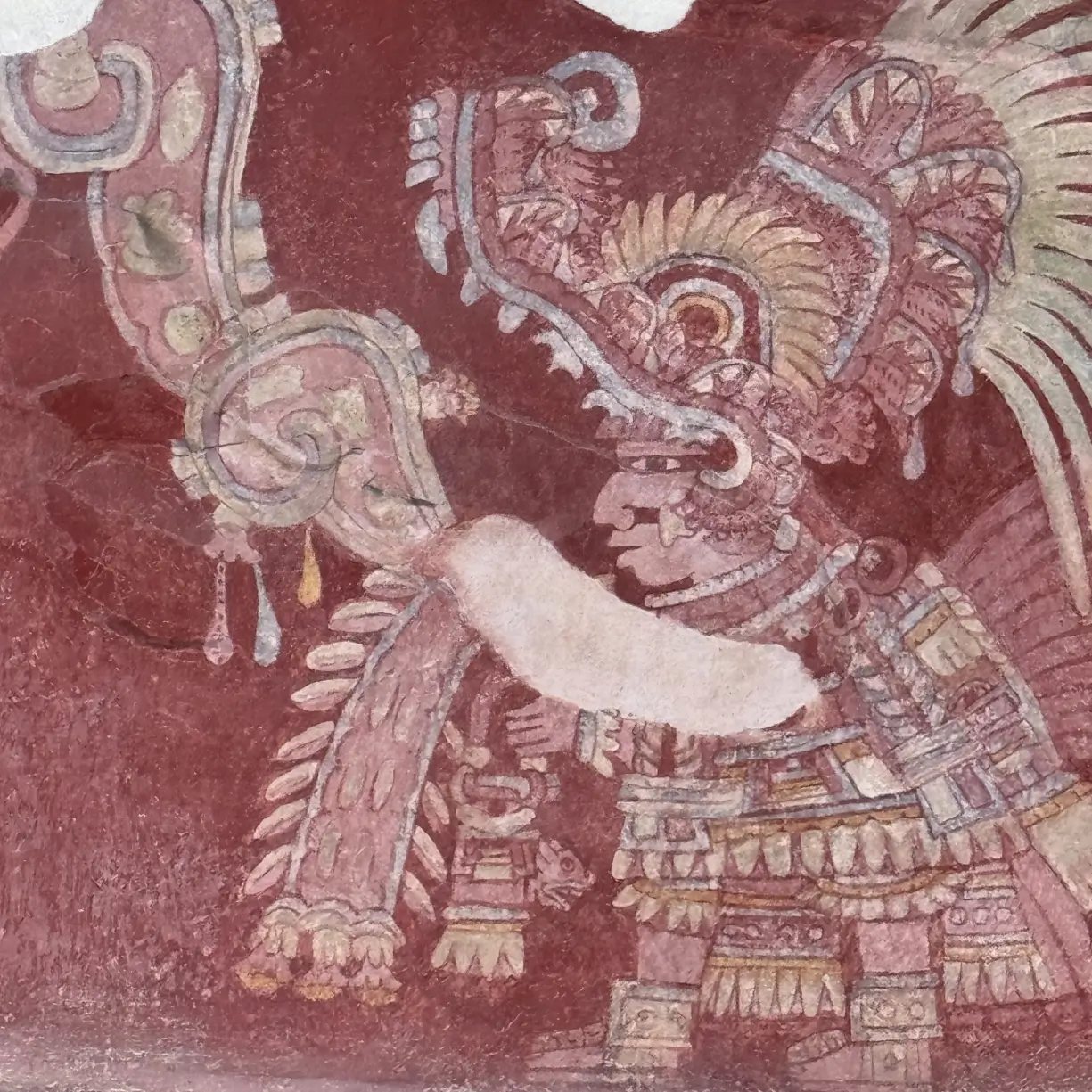 A mural in Teotihuacán