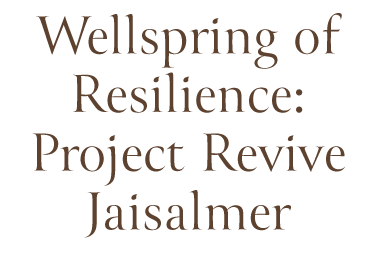 Well Spring of Resilience