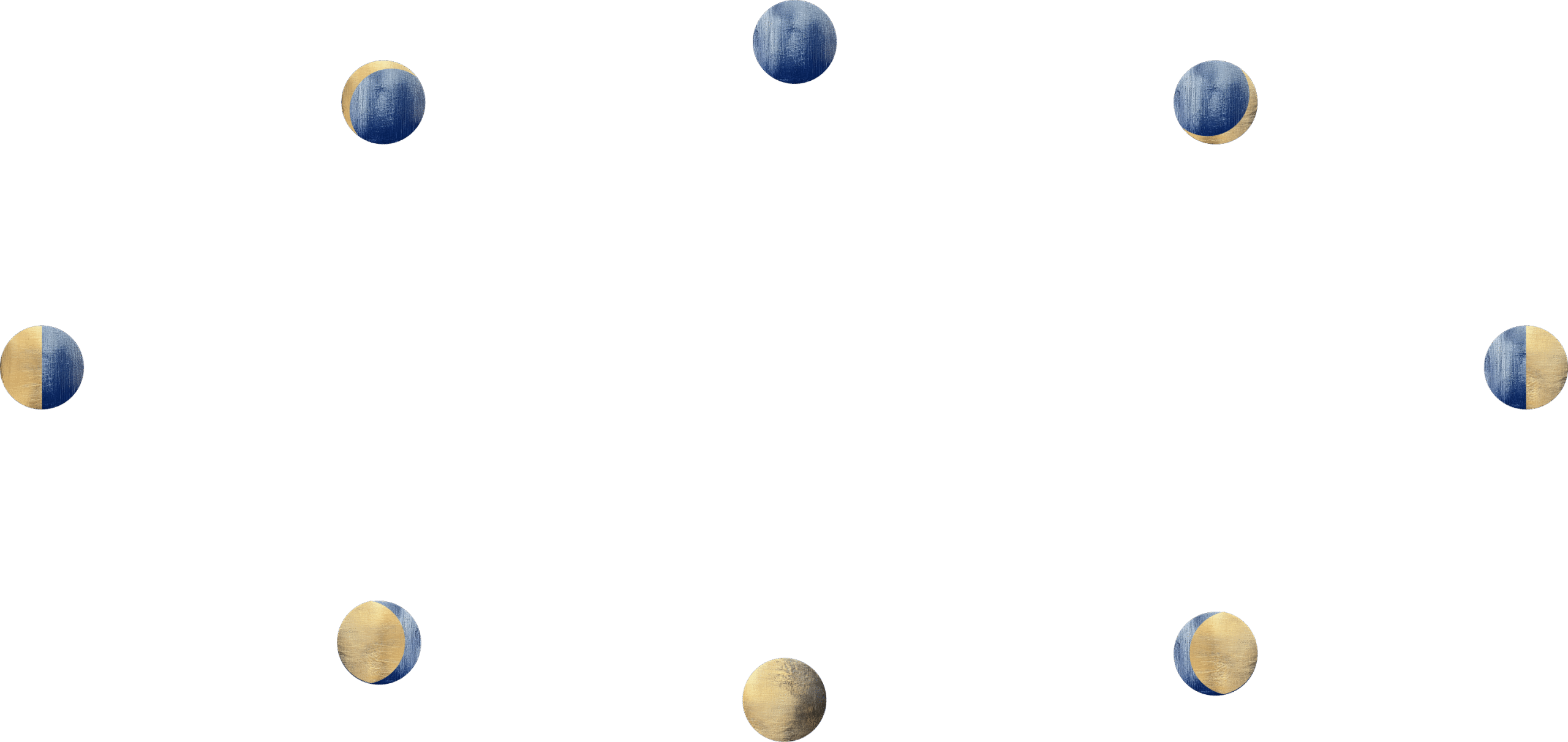 Moon celestial phases image
