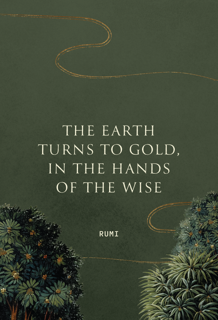 Earth Turns Gold